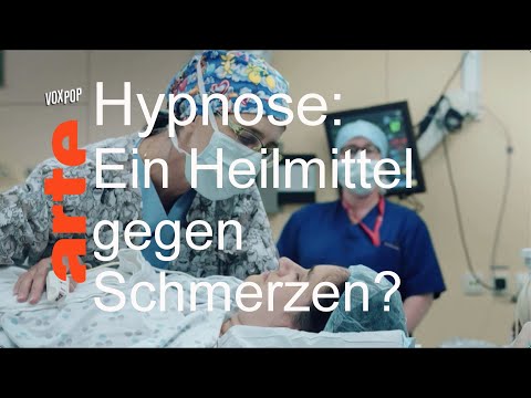 Das Video zeigt, wie Hypnose in Frankreich und Belgien als Heilmittel gegen Schmerzen bei Operationen eingesetzt wird.